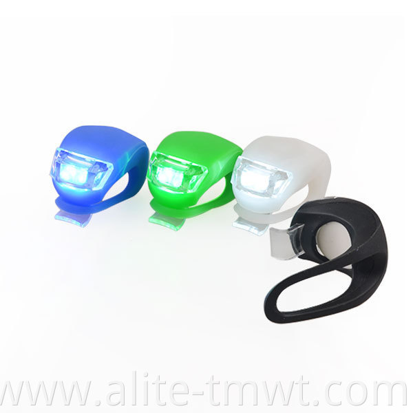 High brightness-battery powered led bike bicycle light / bike helmet light